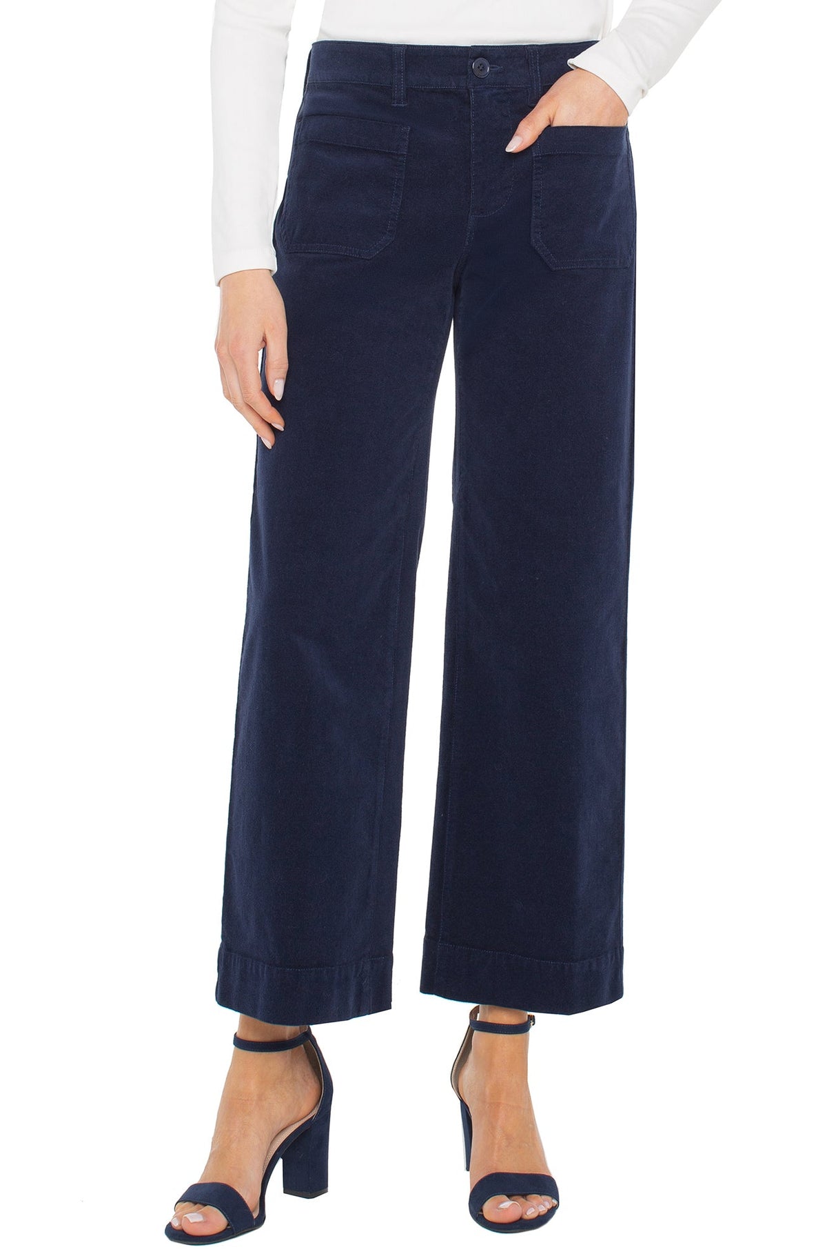 Pantalon pour femme par Liverpool | LM4657CD7 Nuit arctique | Boutique Vvög, vêtements mode pour homme et femme