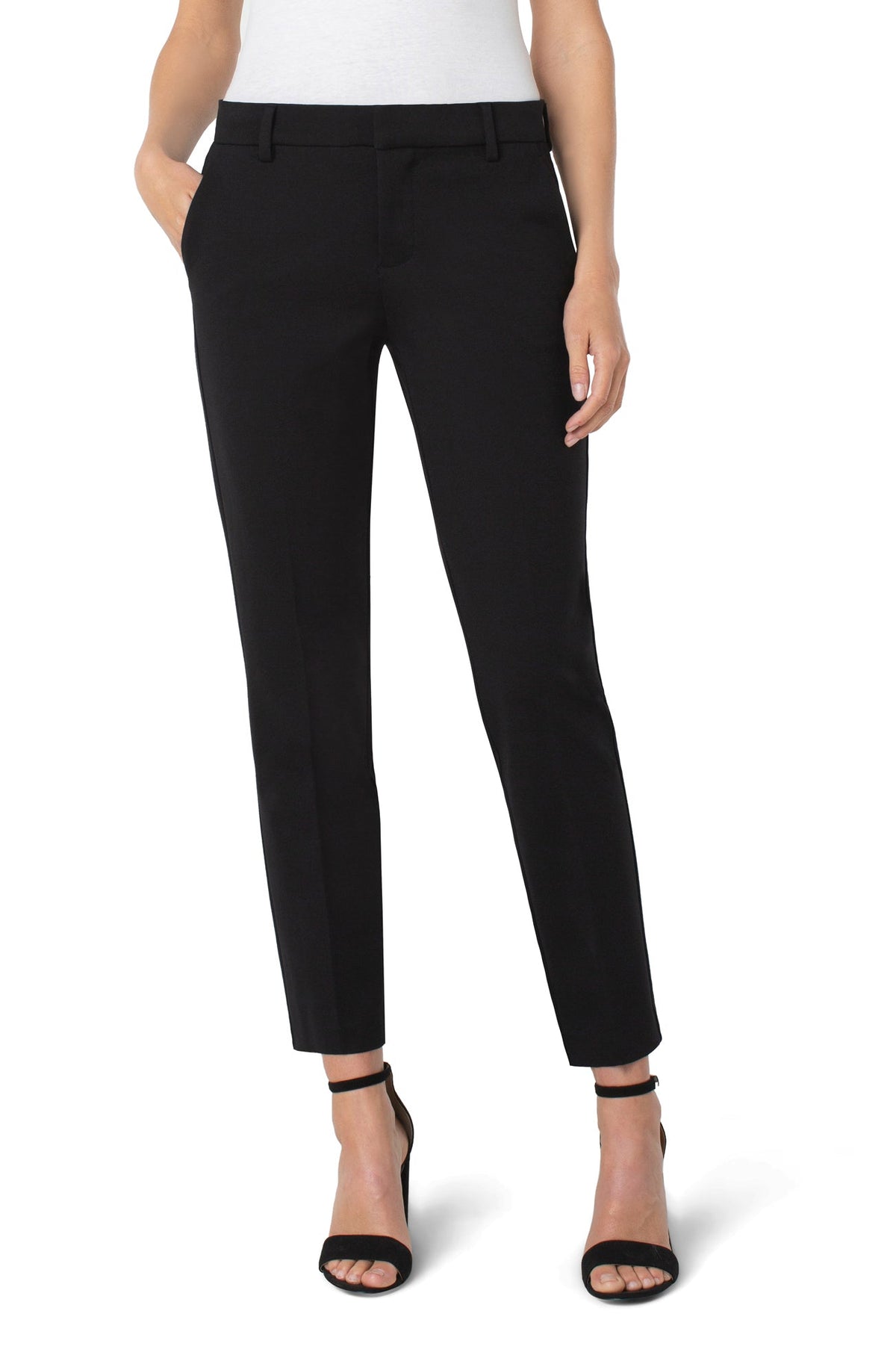 Pantalon pour femme par Liverpool | LM5084M42 Noir | Boutique Vvög, vêtements mode pour homme et femme