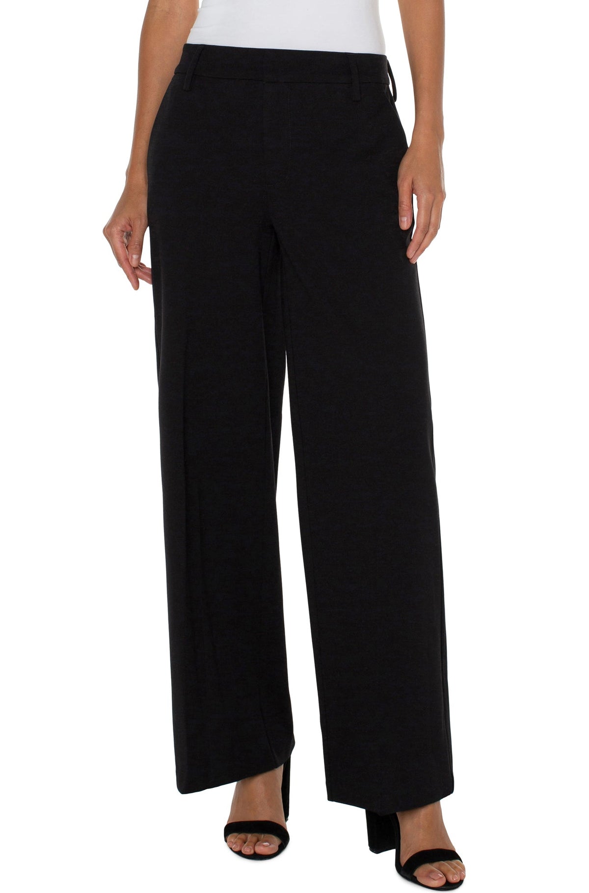 Pantalon pour femme par Liverpool | LM4654M42 Noir | Boutique Vvög, vêtements mode pour homme et femme