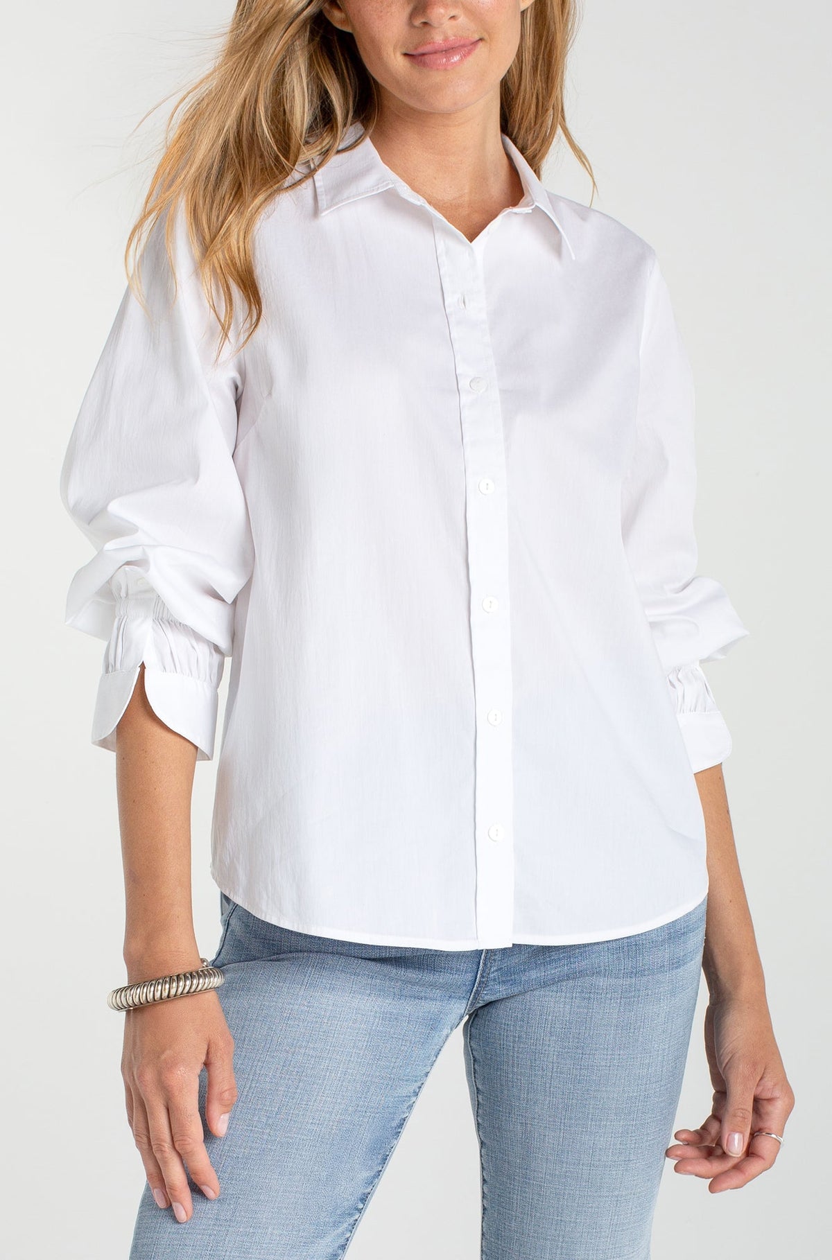 Blouse pour femme par Liverpool | LM8J54G52 Blanc | Boutique Vvög, vêtements mode pour homme et femme
