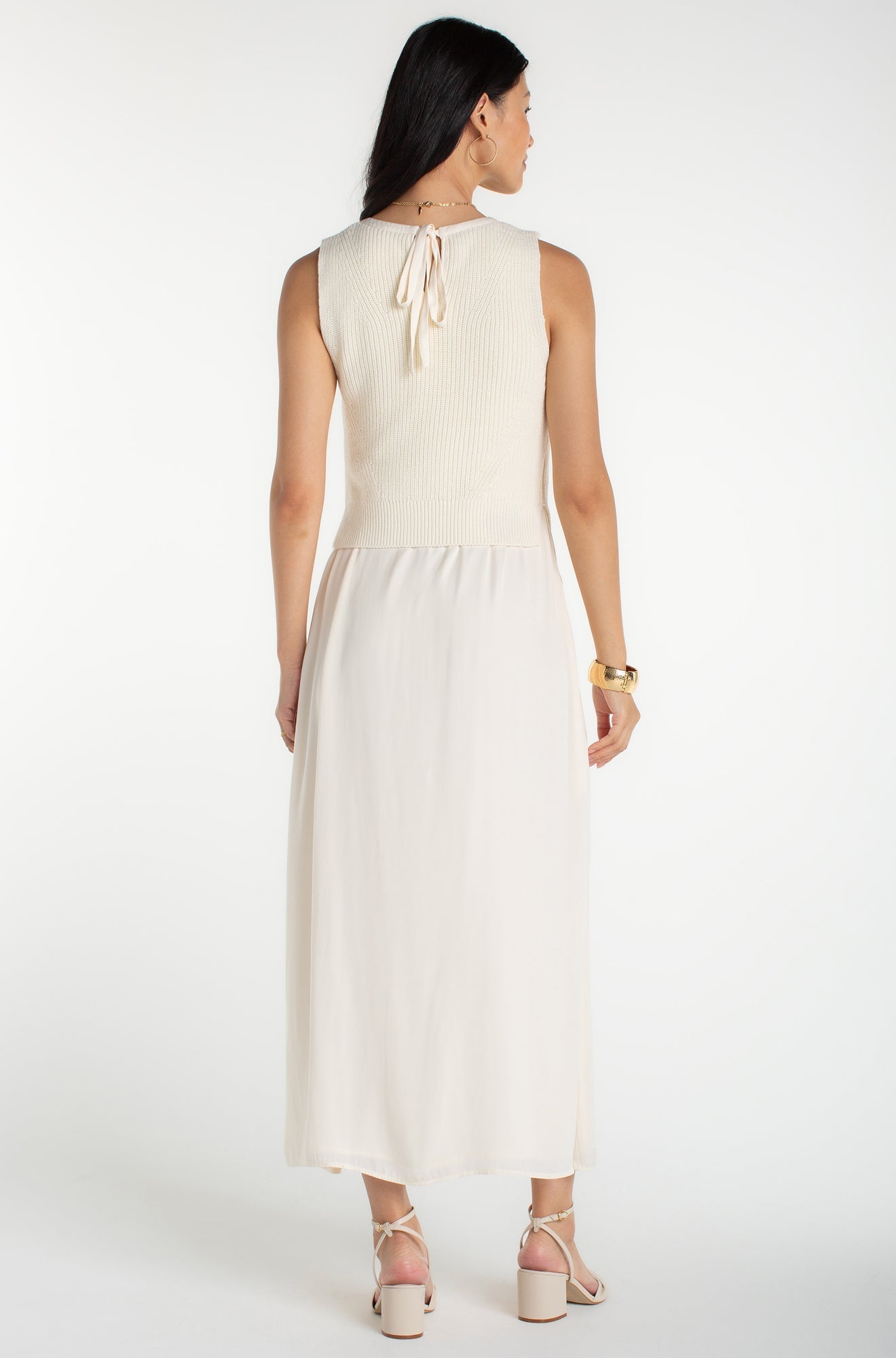 Robe pour femme par Liverpool | LMD034ST15 Crème | Boutique Vvög, vêtements mode pour homme et femme