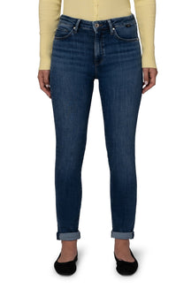 Jeans Kathleen pour femme par Mavi Jeans | M101114 A1382 Foncé Brossé Effet Plume | Boutique Vvög, vêtements mode pour homme et femme