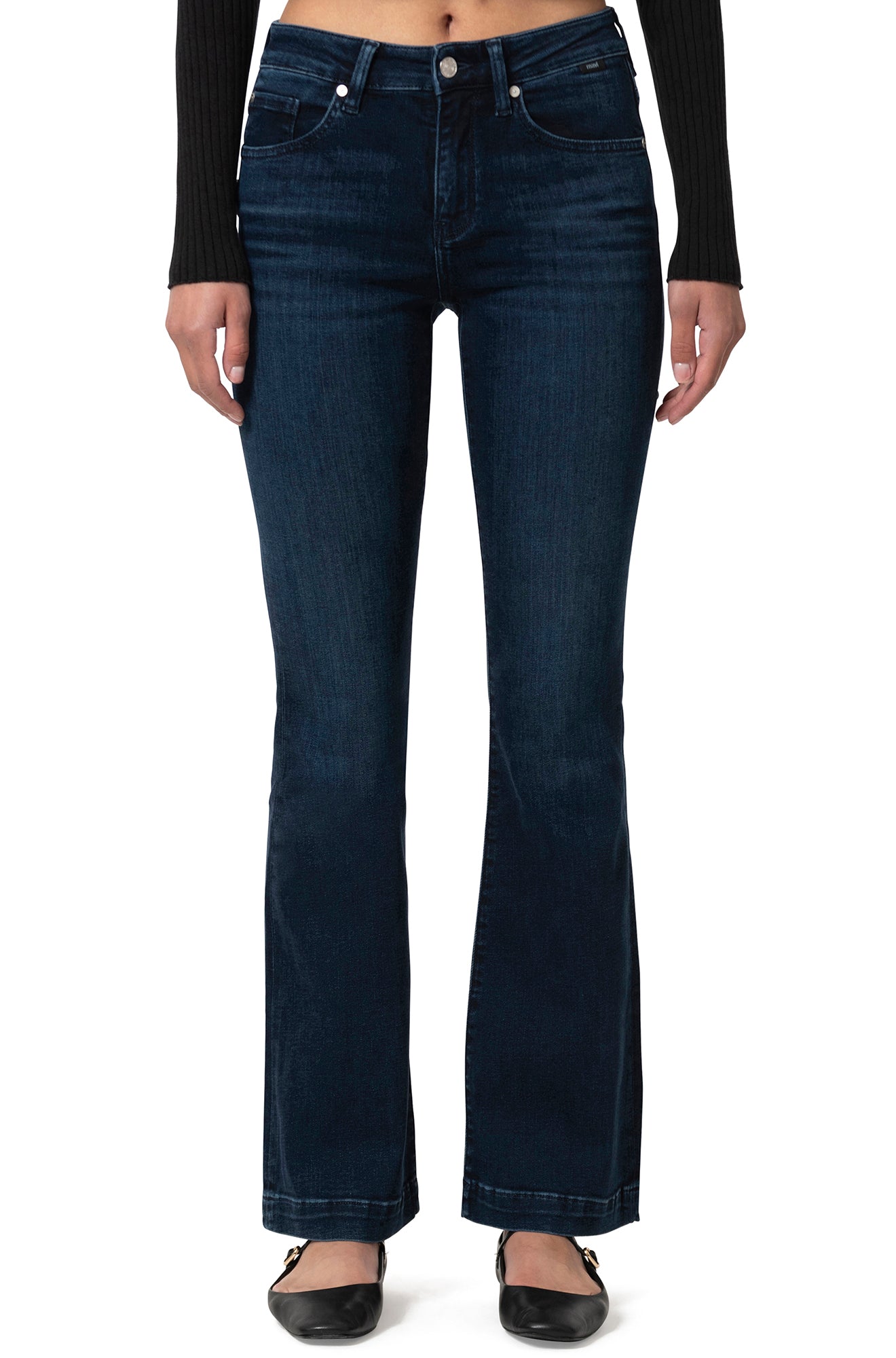 Jeans pour femme par Mavi Jeans | Sydney M1081187456 Bleu plume brossé profond | Boutique Vvög, vêtements mode pour homme et femme