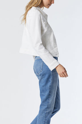 Jacket pour femme par Mavi Jeans | Samantha M1130234086 Double Blanc Doux | Boutique Vvög, vêtements mode pour homme et femme