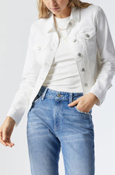 Jacket pour femme par Mavi Jeans | Samantha M1130234086 Double Blanc Doux | Boutique Vvög, vêtements mode pour homme et femme