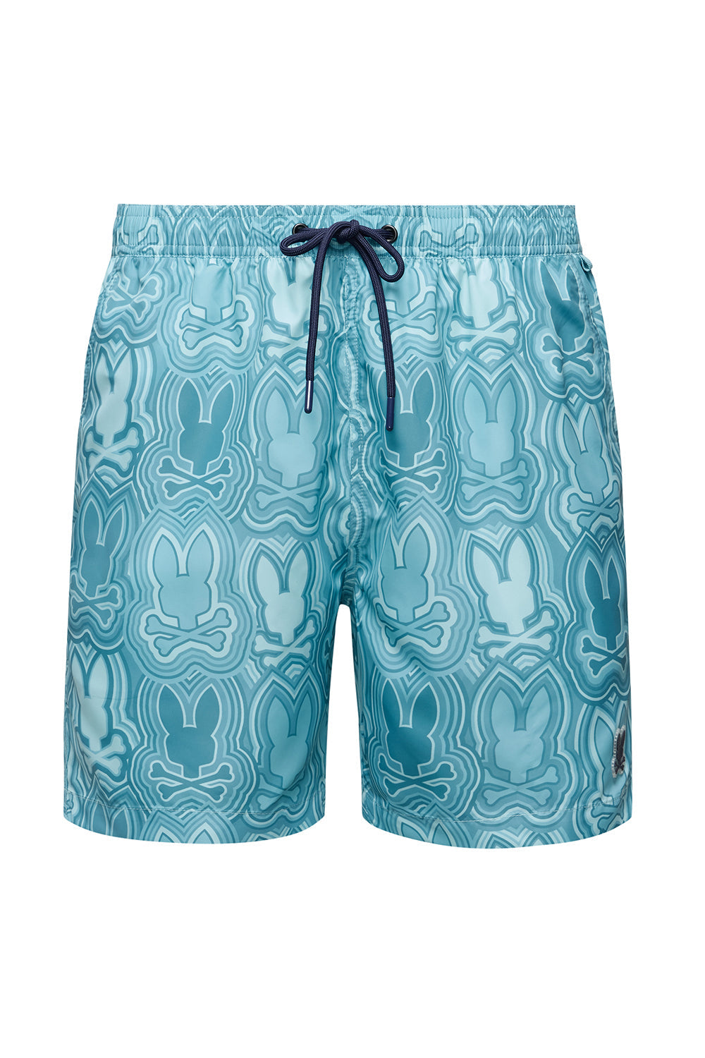 Maillot short pour homme par Psycho Bunny | MB1000003 Bleu Laiteux | Boutique Vvög, vêtements mode pour homme et femme