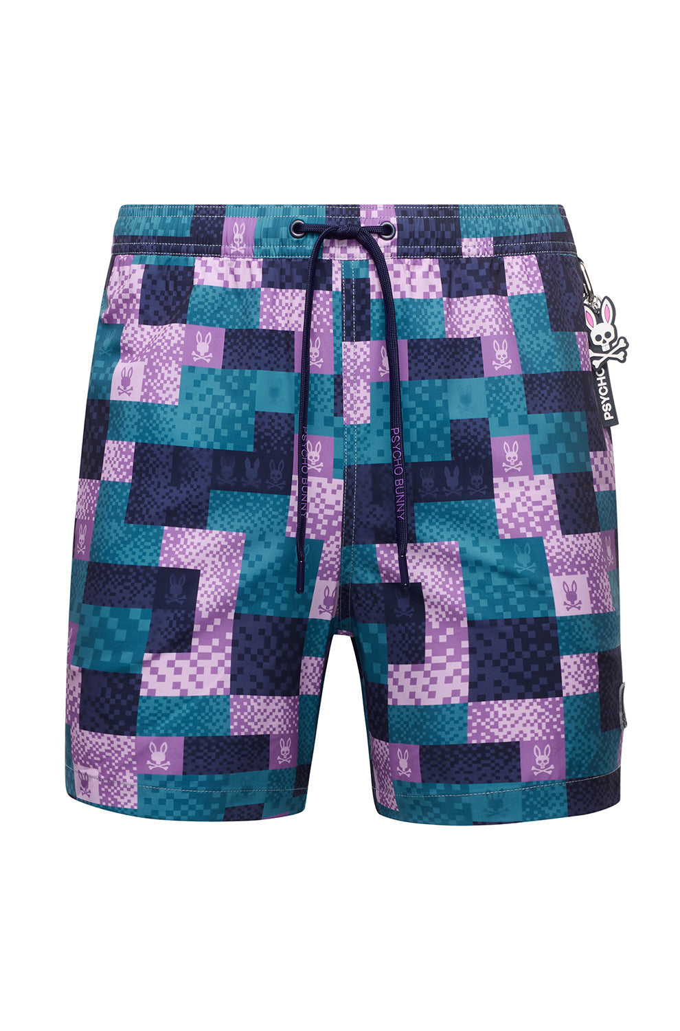 Maillot short pour homme par Psycho Bunny | MB1000059 Bleu Canard | Boutique Vvög, vêtements mode pour homme et homme