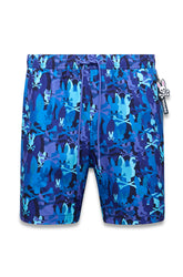 Maillot short pour homme par Psycho Bunny | MB1000072 Bleu Multicolore | Boutique Vvög, vêtements mode pour homme et femme