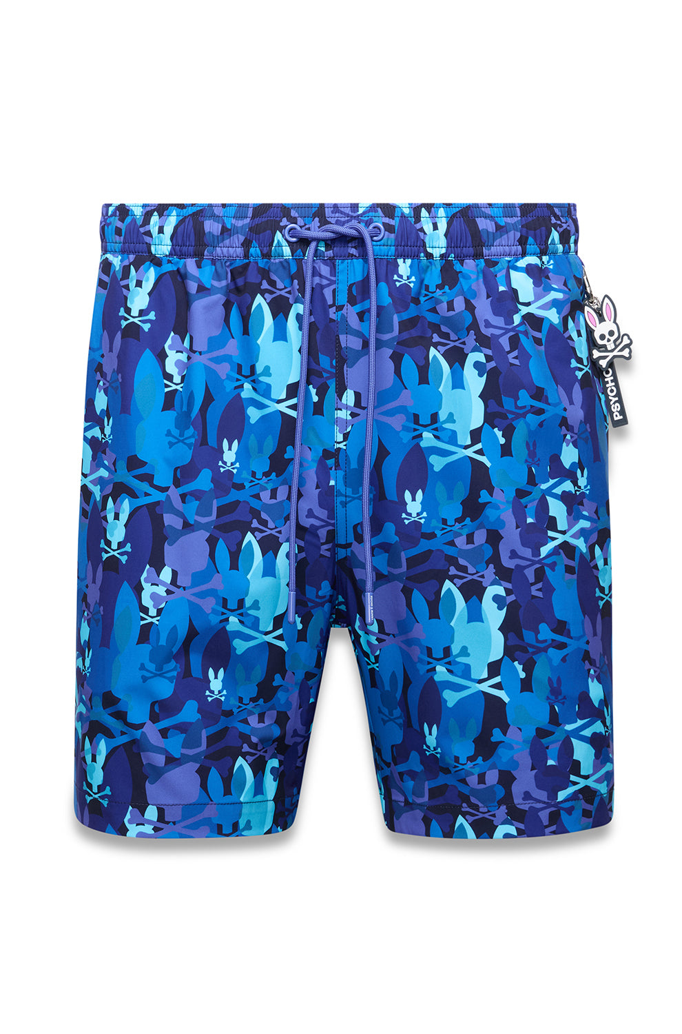 Maillot short pour homme par Psycho Bunny | MB1000072 Bleu Multicolore | Boutique Vvög, vêtements mode pour homme et femme
