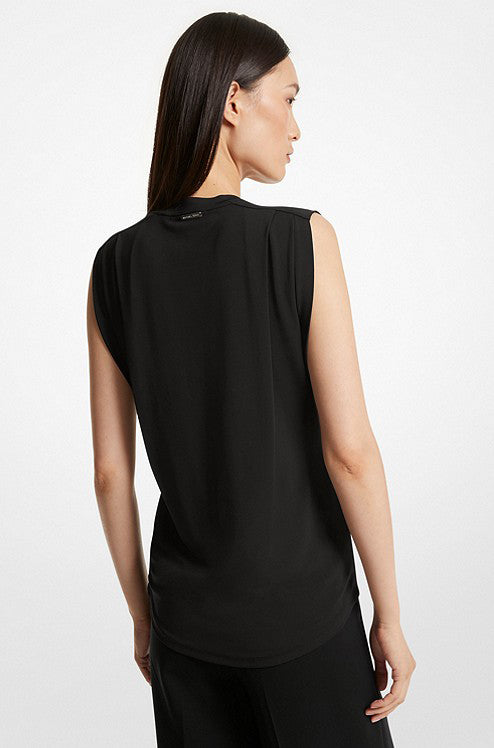 Camisole pour femme par Michael Kors | MF351317AW Noir | Boutique Vvög, vêtements mode pour homme et femme