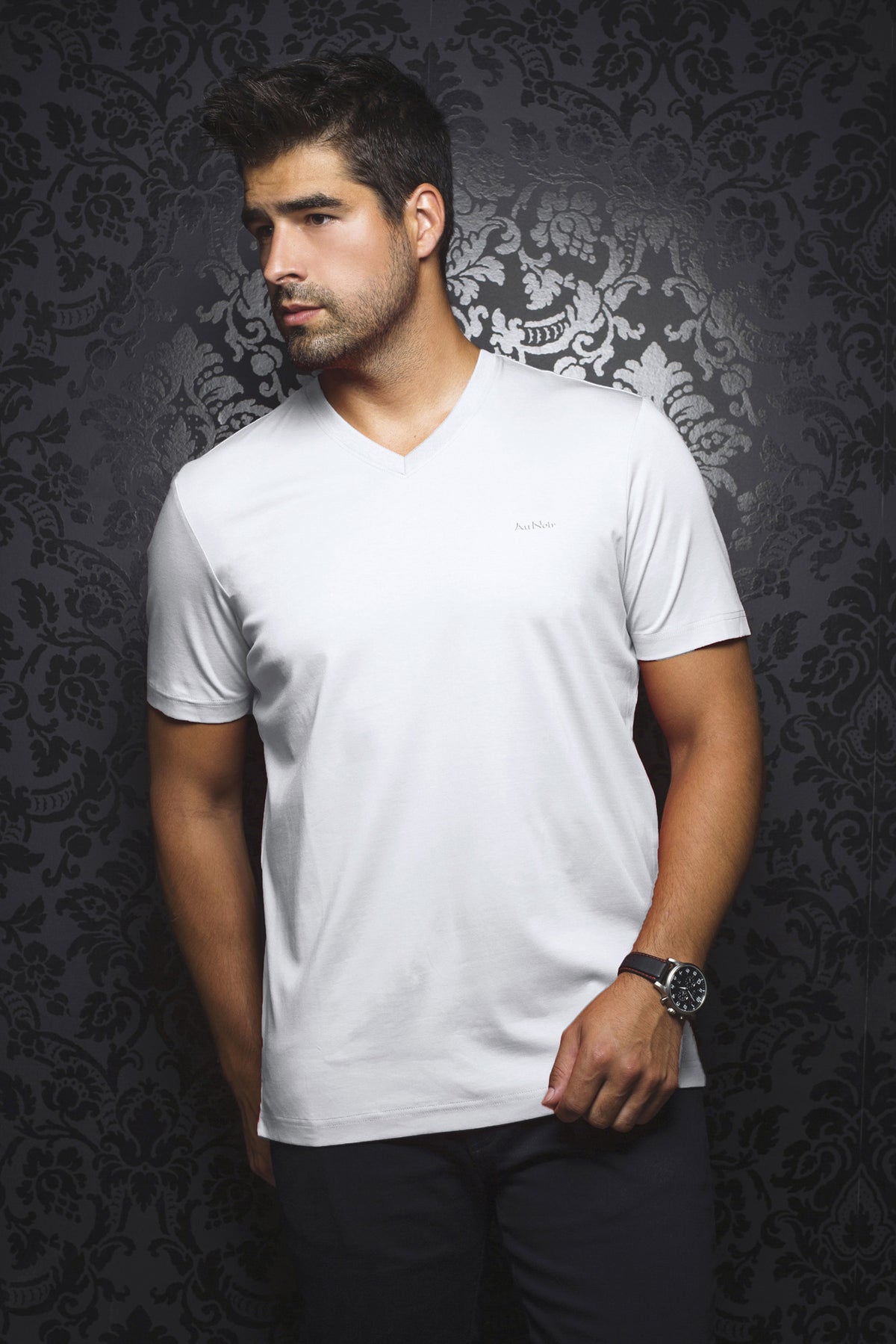 Chandail Au Noir - MICHAEL-V white