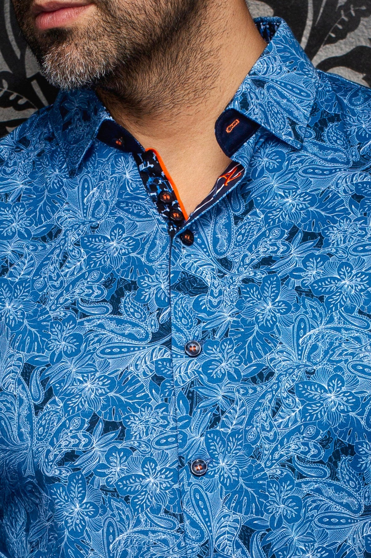 Chemise manches longues en Knit extensible pour homme par Au Noir | MIRA Denim | Boutique Vvög, inventaire complet de la marque Au Noir