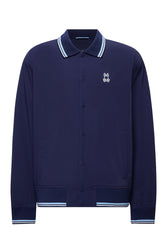 Coupe-vent sport pour homme par Psycho Bunny | MO1100043 Bleu du Soir | Boutique Vvög, vêtements mode pour homme et homme