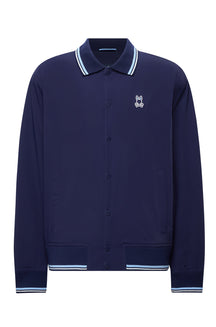 Coupe-vent sport pour homme par Psycho Bunny | MO1100043 Bleu du Soir | Boutique Vvög, vêtements mode pour homme et homme