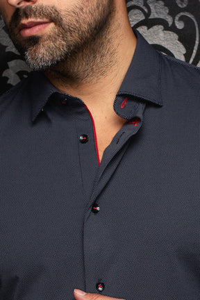 Chemise en nylon pour homme par Au Noir | MONTESSORI Noir | Boutique Vvög, vêtements mode pour homme et femme