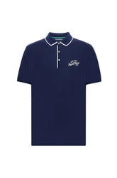 Polo piqué pour homme par Psycho Bunny | MT0100024 Bleu Du Soir | Boutique Vvög, vêtements mode pour homme et femme