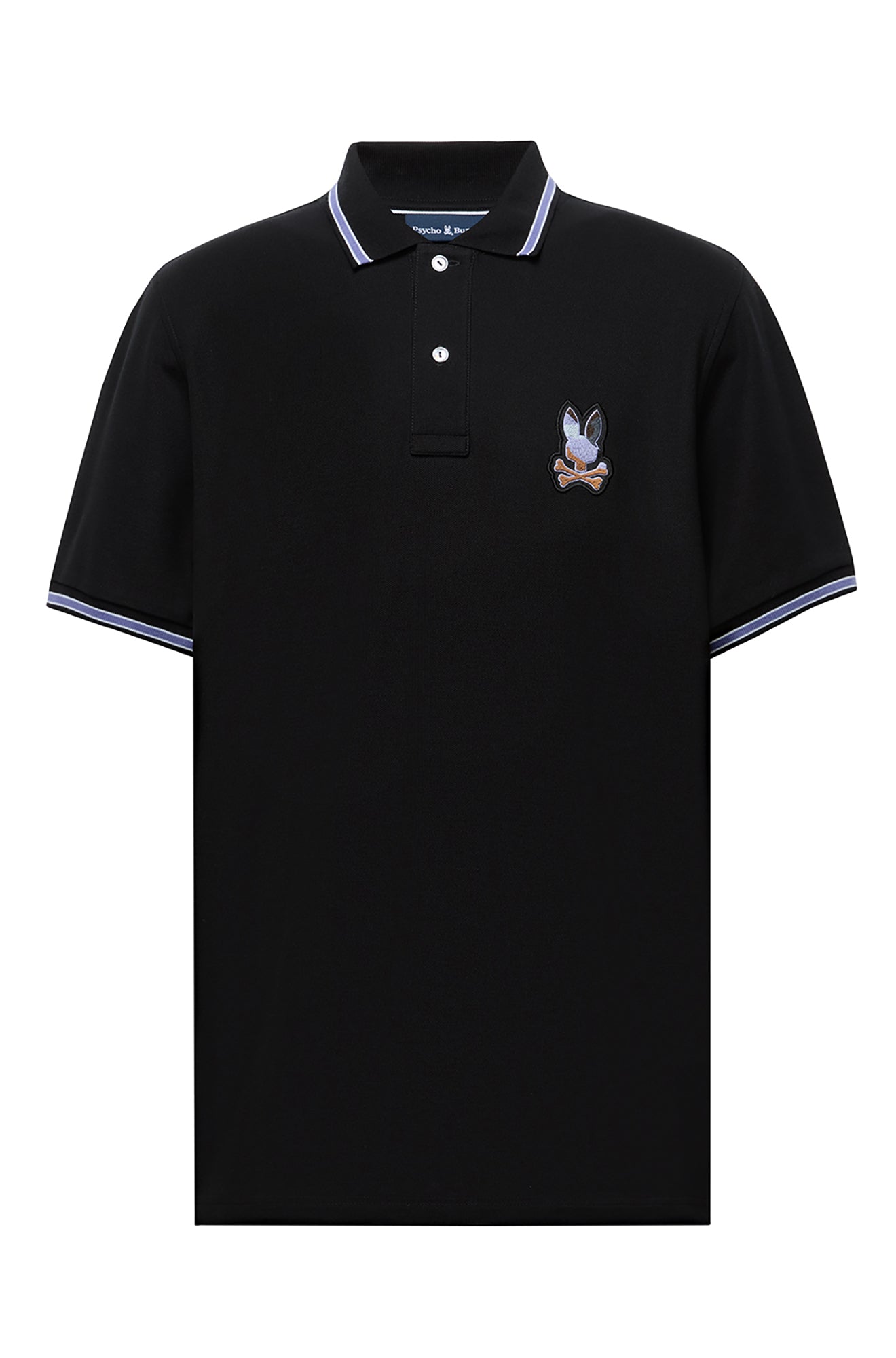 Polo sport pour homme par Psycho Bunny | MT0100029 Noir | Boutique Vvög, vêtements mode pour homme et femme