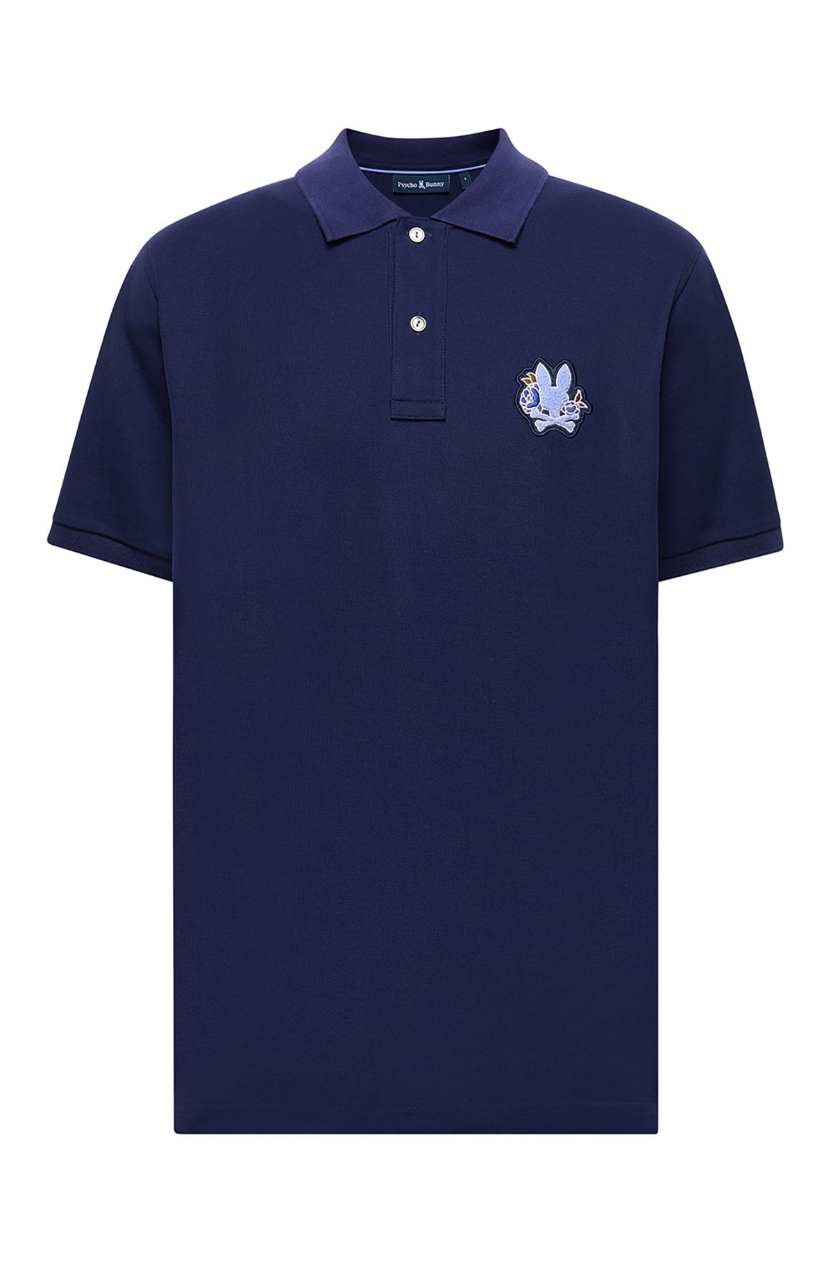 Polo sport pour homme par Psycho Bunny | MT0100051 Bleu soir | Boutique Vvög, vêtements mode pour homme et femme