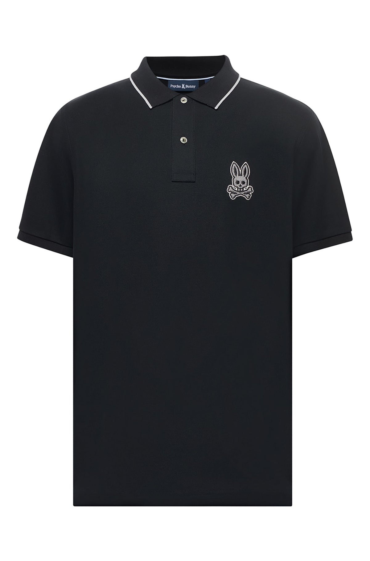 Polo pour homme par Psycho Bunny | MT0100090 Noir | Boutique Vvög, vêtements mode pour homme et femme