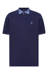 Polo pour homme par Psycho Bunny | MT0100117 Bleu du Soir | Boutique Vvög, vêtements mode pour homme et homme