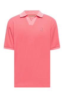 Polo pour homme par Psycho Bunny | MT0100128 Corail Ensoleillé | Boutique Vvög, vêtements mode pour homme et homme