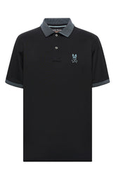 Polo pour homme par Psycho Bunny | MT0100130 Noir | Boutique Vvög, vêtements mode pour homme et homme