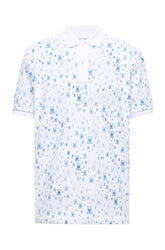 Polo pour homme par Psycho Bunny | MT0100133 Blanc | Boutique Vvög, vêtements mode pour homme et homme