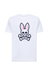 T-shirt à motif lapin pour homme par Psycho Bunny | MT0200031 Blanc | Boutique Vvög, vêtements mode pour homme et femme
