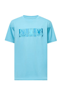 T-Shirt pour homme par Psycho Bunny | MT0200045 Bleu Laiteux | Boutique Vvög, vêtements mode pour homme et femme
