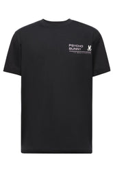 T-Shirt pour homme par Psycho Bunny | MT0200064 Noir | Boutique Vvög, vêtements mode pour homme et femme
