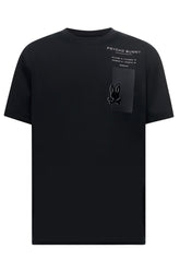 T-Shirt pour homme par Psycho Bunny | MT0200083 Noir | Boutique Vvög, vêtements mode pour homme et femme