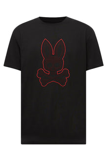 T-Shirt pour homme par Psycho Bunny | MT0200135 Noir | Boutique Vvög, vêtements mode pour homme et femme