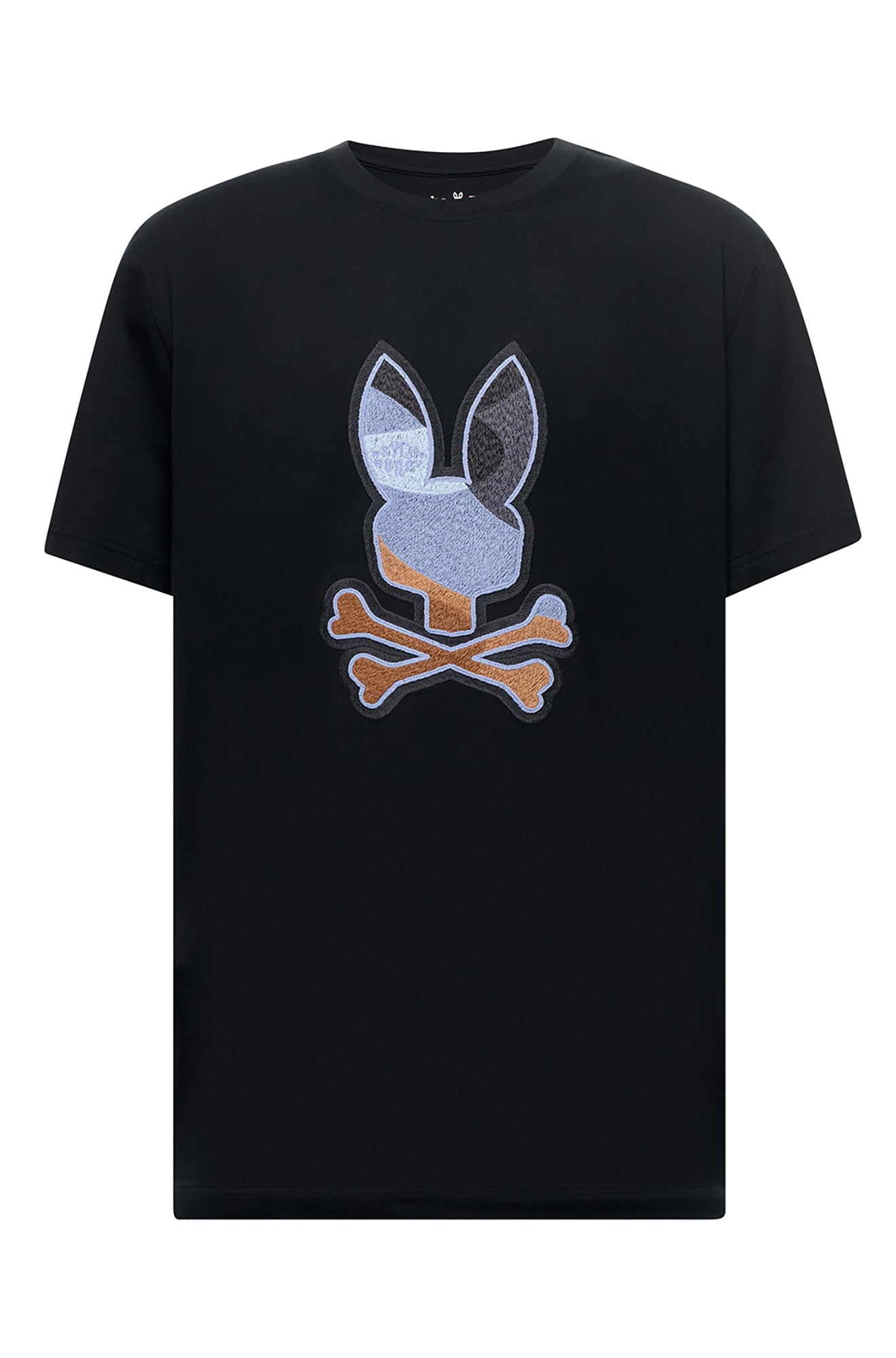 T-Shirt pour homme par Psycho Bunny | MT0200151 Noir | Boutique Vvög, vêtements mode pour homme et femme