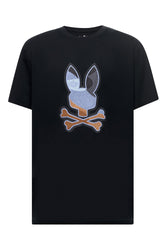 T-Shirt pour homme par Psycho Bunny | MT0200151 Noir | Boutique Vvög, vêtements mode pour homme et femme