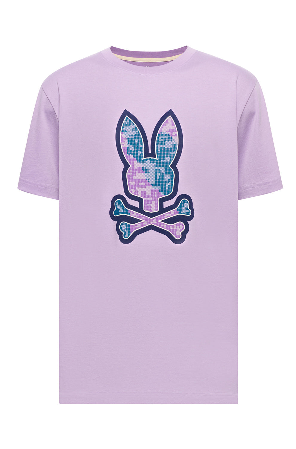 T-Shirt pour homme par Psycho Bunny | MT0200210 Lavande | Boutique Vvög, vêtements mode pour homme et homme