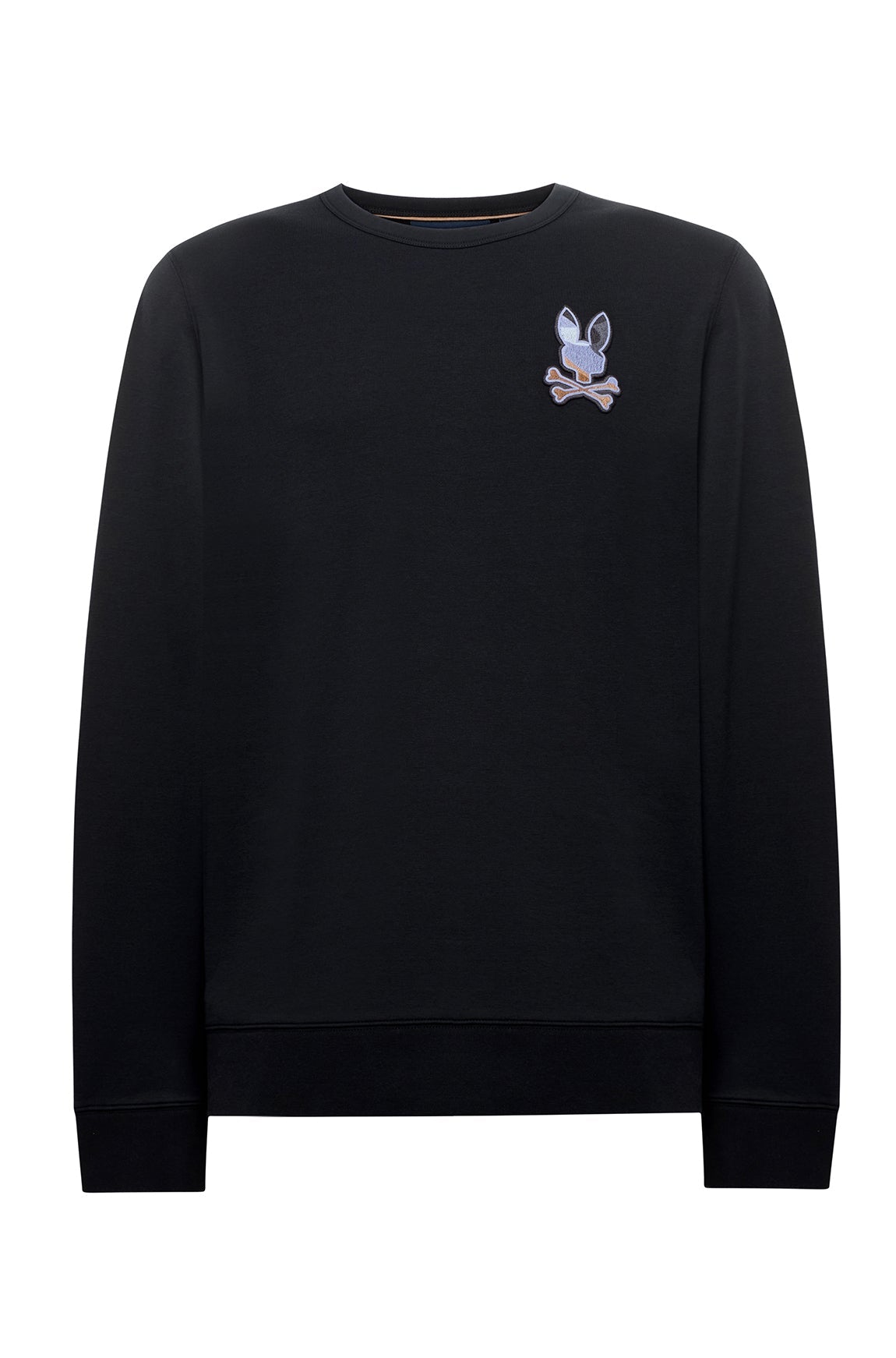 Chandail manches longues pour homme par Psycho Bunny | MT0500042 Noir | Boutique Vvög, vêtements mode pour homme et femme
