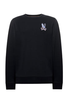 Chandail manches longues pour homme par Psycho Bunny | MT0500042 Noir | Boutique Vvög, vêtements mode pour homme et femme