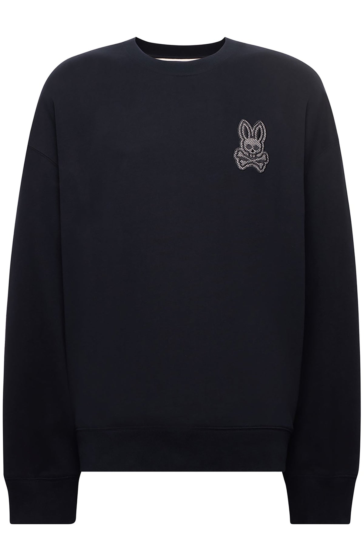 Chandail manches longues pour homme par Psycho Bunny | MT0500066 Noir | Boutique Vvög, vêtements mode pour homme et femme