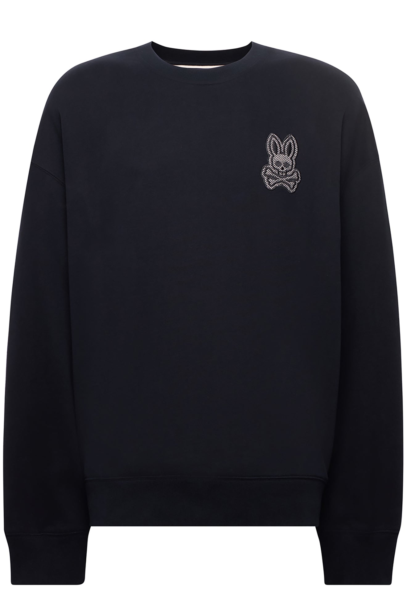 Chandail manches longues pour homme par Psycho Bunny | MT0500066 Noir | Boutique Vvög, vêtements mode pour homme et femme