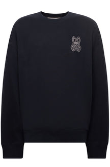 Chandail manches longues pour homme par Psycho Bunny | MT0500066 Noir | Boutique Vvög, vêtements mode pour homme et femme