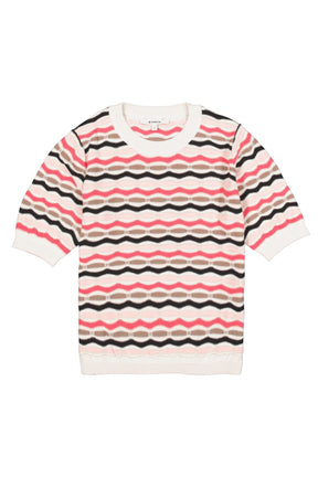 T-Shirt pour femme par Garcia | N260241 Blanc Écume | Boutique Vvög, vêtements mode pour homme et femme