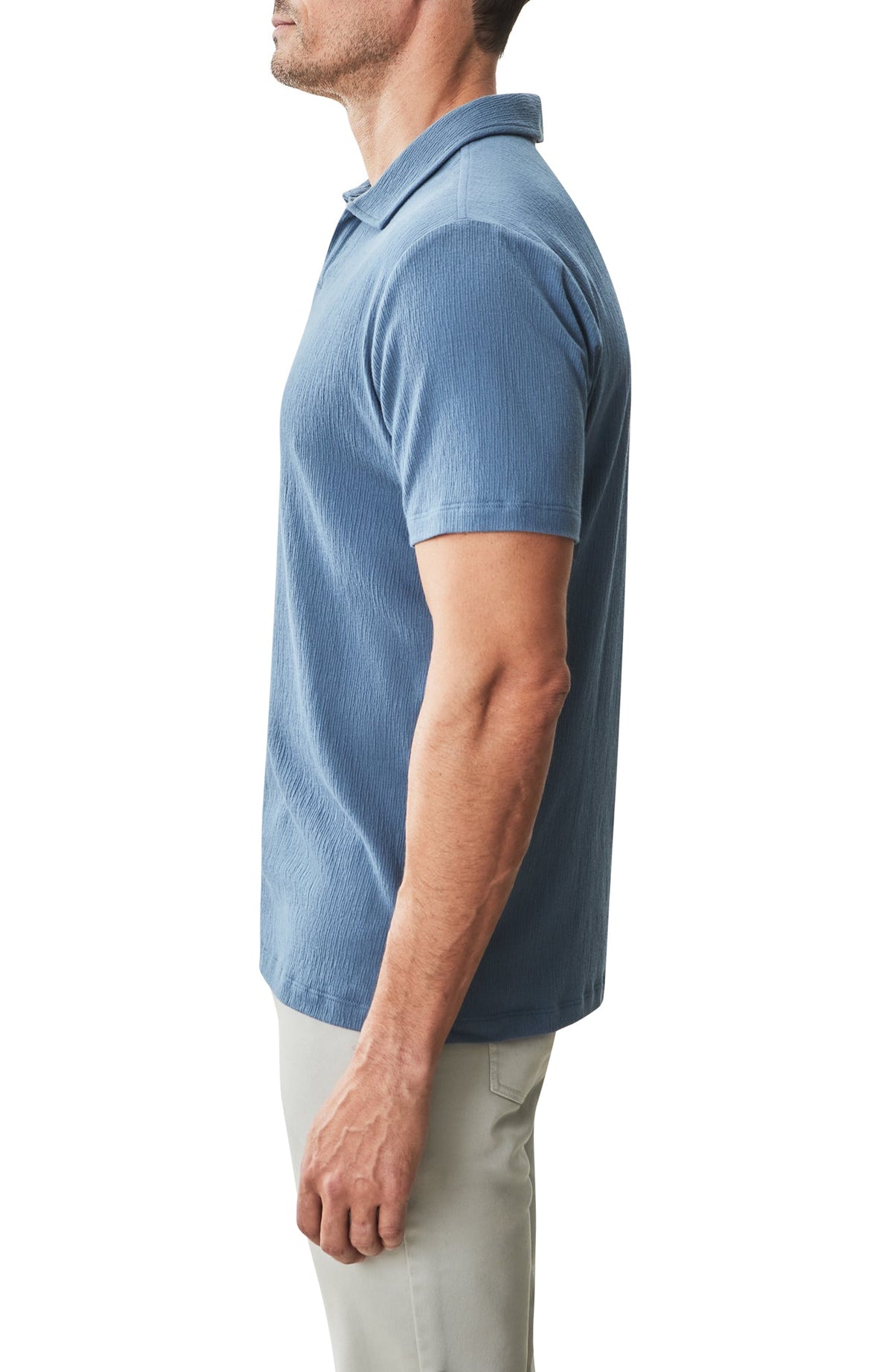 Polo à col ouvert pour homme par Robert Barakett | RB31074 Basil Road Vue Sur L'Océan | Boutique Vvög, vêtements mode pour homme et femme