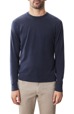 Chandail manches longues pour homme par Robert Barakett | RB51199 Nordic Bleu Marine | Boutique Vvög, vêtements mode pour homme et femme