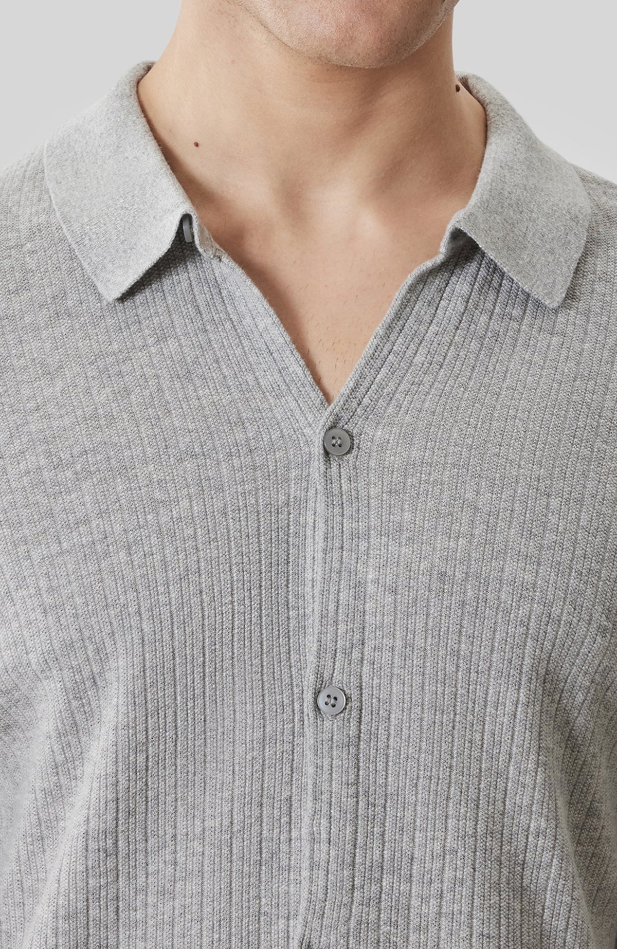 Chemise manches courtes pour homme par Robert Barakett | RB61090 Kestrel Gris | Boutique Vvög, vêtements mode pour homme et femme