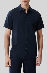 Chemise pour homme par Robert Barakett | RB61100 Graham Caspienne Foncée | Boutique Vvög, vêtements mode pour homme et femme