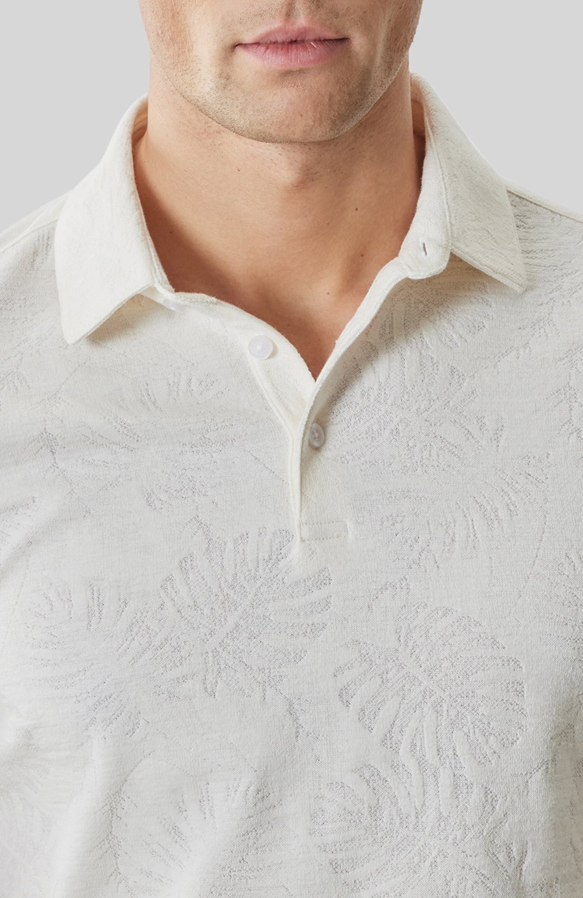 Polo pour homme par Robert Barakett | RB61117 Corven Cygne | Boutique Vvög, vêtements mode pour homme et femme