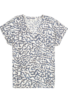 T-Shirt pour femme par Garcia | O260002 Cobalt Estival | Boutique Vvög, vêtements mode pour homme et femme