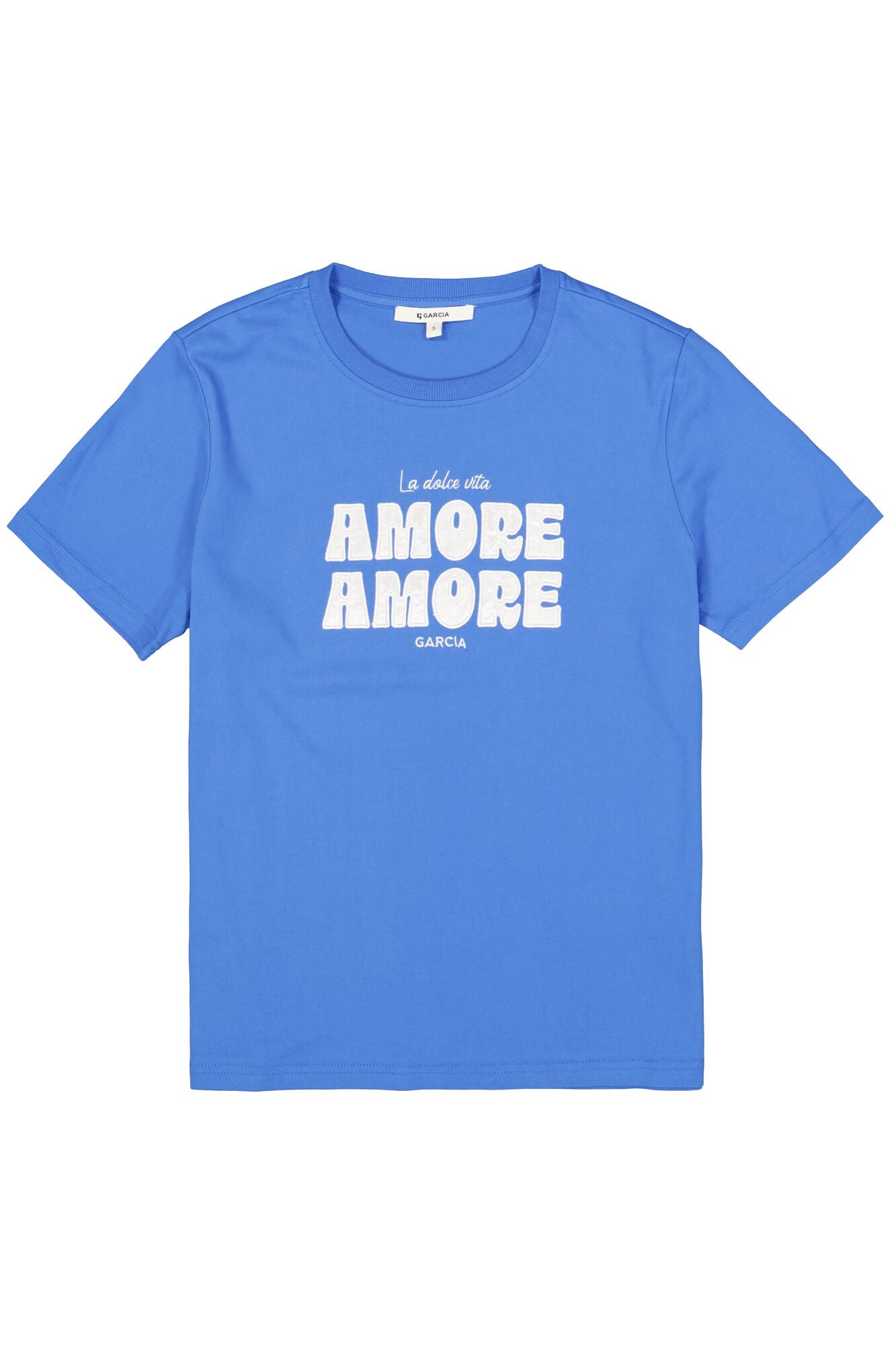 T-Shirt pour femme par Garcia | O260005 Cobalt Estival | Boutique Vvög, vêtements mode pour homme et femme