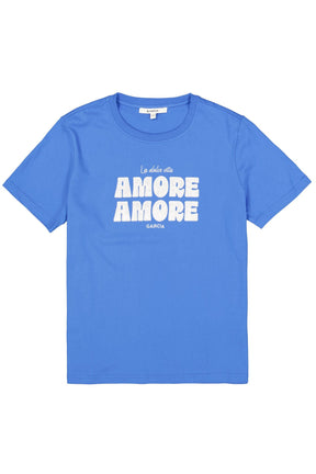 T-Shirt pour femme par Garcia | O260005 Cobalt Estival | Boutique Vvög, vêtements mode pour homme et femme