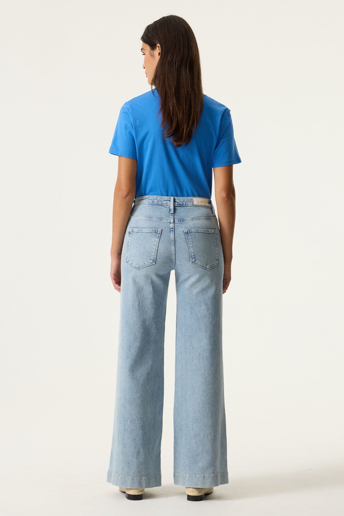 T-Shirt pour femme par Garcia | O260005 Cobalt Estival | Boutique Vvög, vêtements mode pour homme et femme